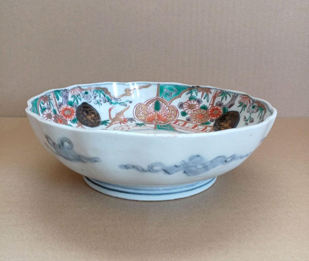 華やか金彩絵皿五枚セット 波佐見焼 皿 | 色絵花紋 5寸皿